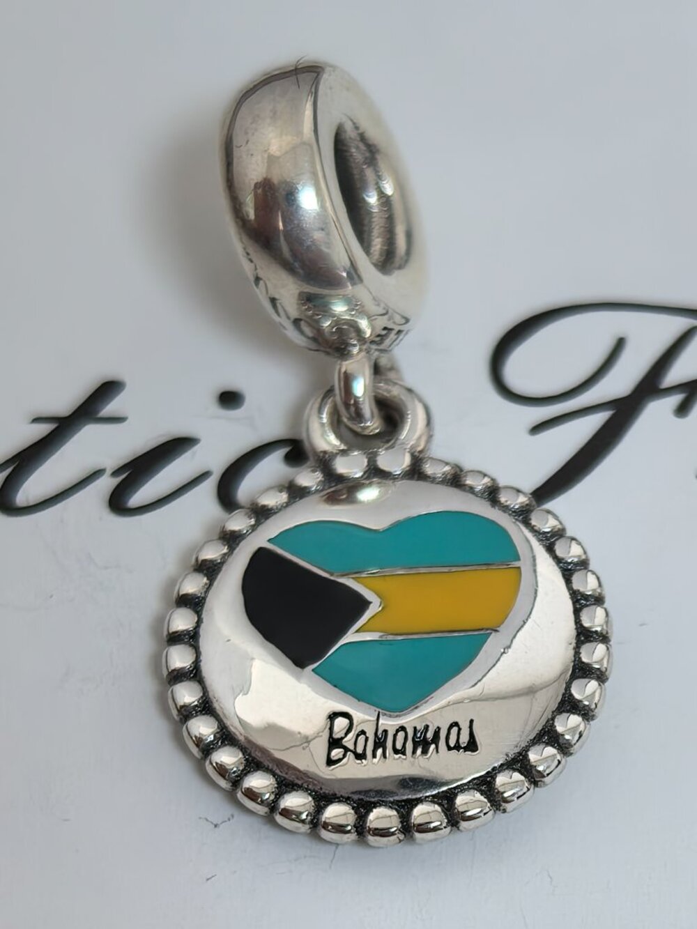 Pandora Bahamas Exclusive Charm Pendant, S925 Silver Jewelry Bracelets